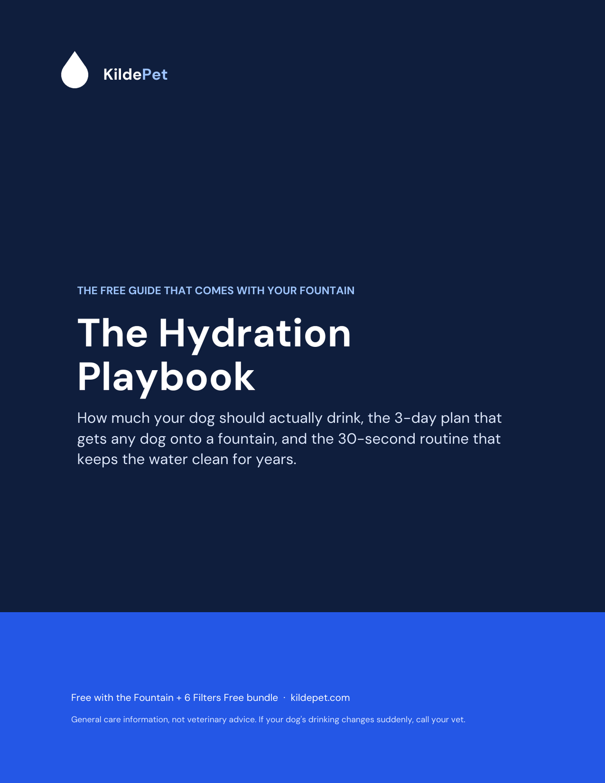 The Hydration Playbook e-book cover