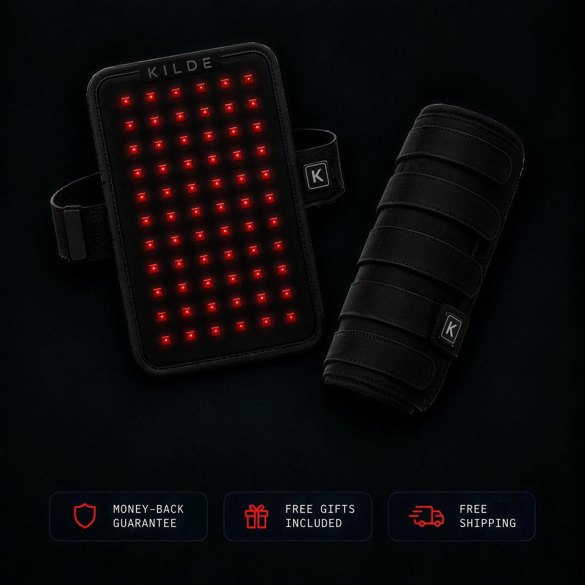 Kilde One — Full-Body Red Light Suit for Dogs